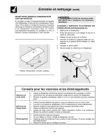 Предварительный просмотр 61 страницы Frigidaire FRT21FD3AQ2 Use & Care Manual