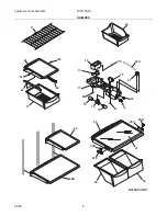 Предварительный просмотр 8 страницы Frigidaire FRT21FR7E Factory Parts Catalog