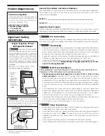 Предварительный просмотр 2 страницы Frigidaire FRT21GNHW0 User Manual