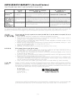 Предварительный просмотр 15 страницы Frigidaire FRT21GNHW0 User Manual