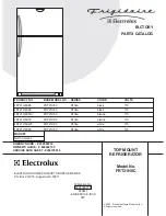 Frigidaire FRT21H8C Factory Parts Catalog предпросмотр