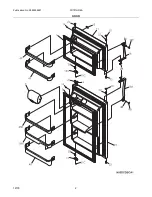 Предварительный просмотр 2 страницы Frigidaire FRT21HR6A Factory Parts Catalog