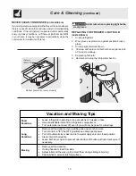 Предварительный просмотр 19 страницы Frigidaire FRT21HS6AW3 Use & Care Manual