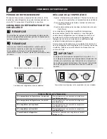 Предварительный просмотр 8 страницы Frigidaire FRT21HS8KS (French) Manual D’Utilisation Et D’Entretien