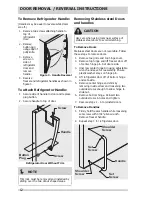 Предварительный просмотр 12 страницы Frigidaire FRT21HS8PS Use And Care Manual