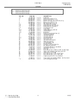 Предварительный просмотр 11 страницы Frigidaire FRT21INLH Factory Parts Catalog