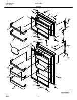 Предварительный просмотр 2 страницы Frigidaire FRT21IS6A Factory Parts Catalog