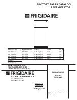 Frigidaire FRT21NNH Parts Catalog предпросмотр