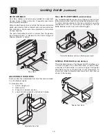 Предварительный просмотр 13 страницы Frigidaire FRT21P6CW1 Use & Care Manual