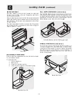 Предварительный просмотр 13 страницы Frigidaire FRT21S6AW8 Use & Care Manual