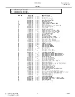 Предварительный просмотр 5 страницы Frigidaire FRT22RRH Factory Parts Catalog