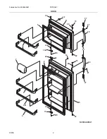 Предварительный просмотр 2 страницы Frigidaire FRT8G6F Factory Parts Catalog