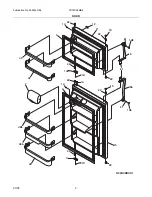 Предварительный просмотр 2 страницы Frigidaire FRT8S6EM Factory Parts Catalog