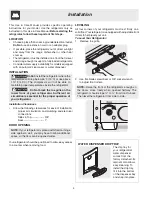 Предварительный просмотр 4 страницы Frigidaire FRT8WR6EZ9 Use & Care Manual