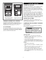 Предварительный просмотр 21 страницы Frigidaire FRTC03L3DW Use And Care Manual