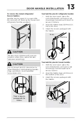 Предварительный просмотр 13 страницы Frigidaire FRTD2021AB Use & Care Manual