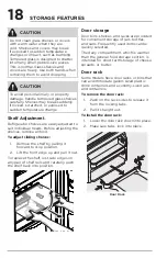 Предварительный просмотр 18 страницы Frigidaire FRTD2021AB Use & Care Manual