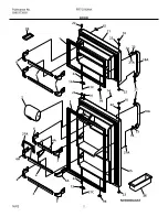 Предварительный просмотр 2 страницы Frigidaire FRTG16X6A Factory Parts Catalog