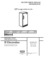 Предварительный просмотр 1 страницы Frigidaire FRU17B2JW5 Factory Parts Catalog