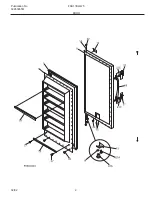 Предварительный просмотр 2 страницы Frigidaire FRU17B2JW5 Factory Parts Catalog