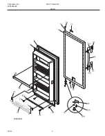 Предварительный просмотр 2 страницы Frigidaire FRU17G4JW Factory Parts Catalog