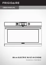 Frigidaire FRVE915SCA User Manual preview