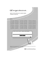 Frigidaire FSC09CH7M Owner'S Manual preview