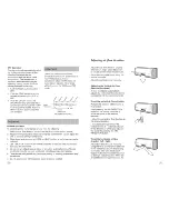 Preview for 20 page of Frigidaire FSC09CH7M Owner'S Manual