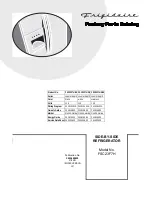 Frigidaire FSC23F7H Parts Catalog предпросмотр