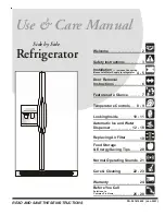 Frigidaire FSC23F7HB Use And Care Manual предпросмотр