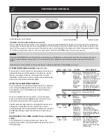 Предварительный просмотр 9 страницы Frigidaire FSC23F7HB Use And Care Manual