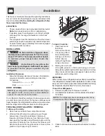 Предварительный просмотр 4 страницы Frigidaire FSC23F7TDW1 Use & Care Manual