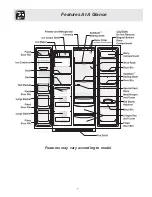 Предварительный просмотр 7 страницы Frigidaire FSC23F7TDW1 Use & Care Manual