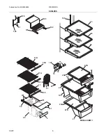 Предварительный просмотр 8 страницы Frigidaire FSC23R5D Parts Catalog