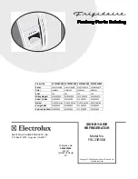 Frigidaire FSC23R5DS Parts Catalog предпросмотр