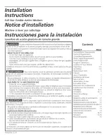 Frigidaire FTF5000HS0 Installation Instructions Manual preview