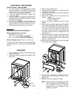 Предварительный просмотр 4 страницы Frigidaire FTF530ES0 Installation Instructions Manual