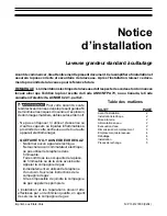 Предварительный просмотр 6 страницы Frigidaire FTF530ES0 Installation Instructions Manual