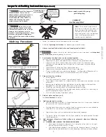 Предварительный просмотр 3 страницы Frigidaire FTFB4000FS1 Use And Care Manual