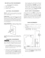 Preview for 2 page of Frigidaire FTFB4000GS0 Installation Instructions Manual