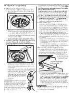 Предварительный просмотр 5 страницы Frigidaire FTW3011KW (French) Manual D’Utilisation Et D’Entretien