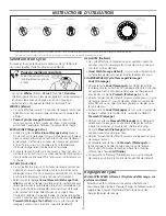 Предварительный просмотр 6 страницы Frigidaire FTW3011KW (French) Manual D’Utilisation Et D’Entretien