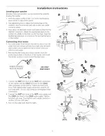 Предварительный просмотр 5 страницы Frigidaire FTW3011KW0 Installation Instructions Manual