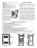 Предварительный просмотр 5 страницы Frigidaire Full Size Laundry Center Gas Installation Instructions Manual