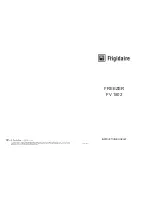 Preview for 1 page of Frigidaire FV 1802 Instruction Booklet