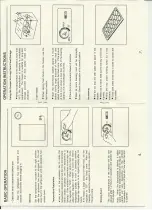 Предварительный просмотр 5 страницы Frigidaire FVE 101 Operation Instruction Manual