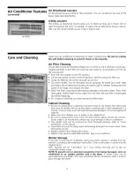 Preview for 11 page of Frigidaire GAC083K7A1 Owner'S Manual