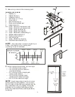 Preview for 3 page of Frigidaire GAK085Q7V - GIBSON 8000BTU 115V 6.7A 10.0E3 SPD 4 WAY AIR DIRECTION8 Installation Instructions Manual