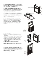 Preview for 6 page of Frigidaire GAK085Q7V - GIBSON 8000BTU 115V 6.7A 10.0E3 SPD 4 WAY AIR DIRECTION8 Installation Instructions Manual