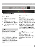 Предварительный просмотр 5 страницы Frigidaire Gallery BGHD2433KF Use And Care Manual